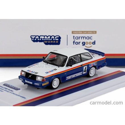 TARMAC VOLVO 240 TURBO MOBIL1 N 4 MALAYSIAN CHAMPION 1987 GUNNAR ANDERSSON
