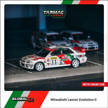TARMAC MITSUBISHI LANCER EVOLUTION II RALLYE MONTE CARLO 1995