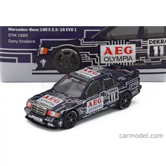   TARMAC MERCEDES BENZ 190E 2.5 16V EVO I N 11 DTM SEASON 1989 DANY SNOBECK