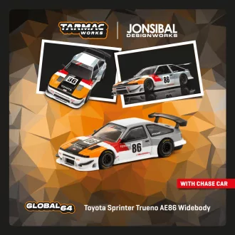 TARMAC TOYOTA SPRINTER TRUENO AE86 WIDEBODY TRD