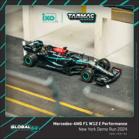   TARMAC MERCEDES GP AMG F1 W12 E PERFORMANCE NEW YORK DEMO RUN 2024 LEWIS HAMILTON