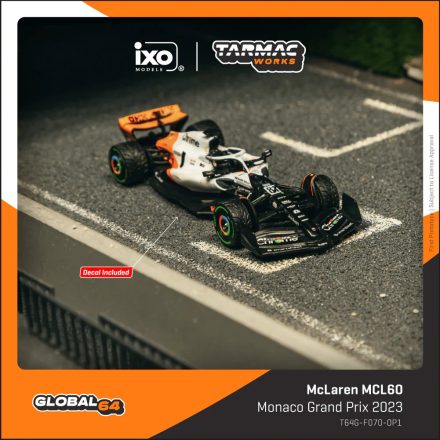 TARMAC McLAREN F1 MCL60 MONACO GP 2023 OSCAR PIASTRI