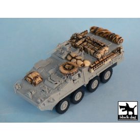 Black Dog M1126 STRYKER Iraq War for Trumpeter