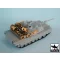 Black Dog M1A1 ABRAMS Iraq War for Dragon 07213, 7 resin parts – járműmakett-kiegészítő