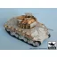 Black Dog M4A3 sandbags for Dragon 7213, 6 resin parts – járműmakett-kiegészítő
