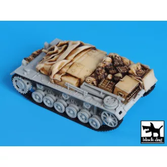   Black Dog Sturmgeschutz III E accessories set for Trumpeter – járműmakett-kiegészítő