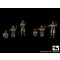 Black Dog Us modern tank crew – figurakészlet