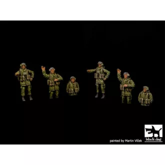 Black Dog Israeli tank crew – figurakészlet