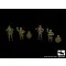 Black Dog Israeli tank crew – figurakészlet