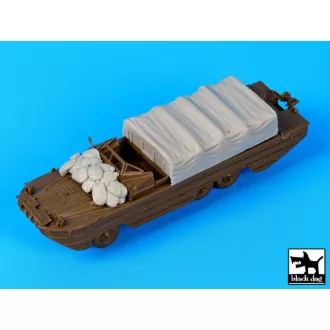   Black Dog DUKW canvas accessories set for Italeri – járműmakett-kiegészítő