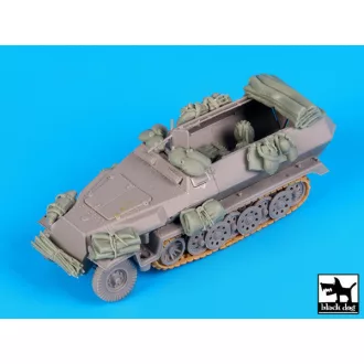   Black Dog Sd.Kfz.251 accessories set for Dragon – járműmakett-kiegészítő