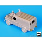 Black Dog Land Rover 110 Defender makett