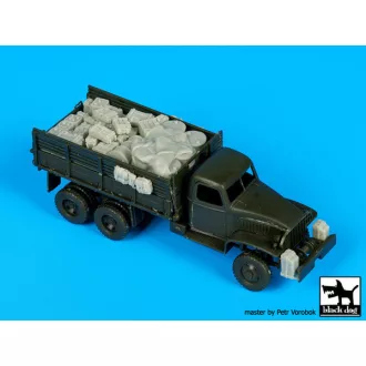   Black Dog GMC 353 accessories set for Academy – járműmakett-kiegészítő