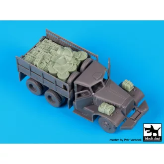   Black Dog T 968 Cargo Truck accessories set for IBG Models – járműmakett-kiegészítő