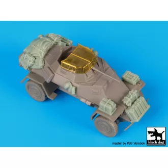  Black Dog Sd.Kfz 222 accessories set for Dragon – járműmakett-kiegészítő