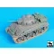 Black Dog M4A3 105MM HVSS accessories set for Dragon – járműmakett-kiegészítő