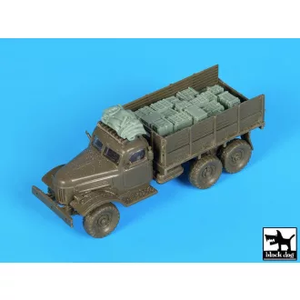   Black Dog Zil 157 Soviet army truck accessories set for Trumpeter – járműmakett-kiegészítő
