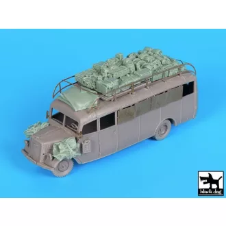   Black Dog Opel 3.6-47 Omnibus Stabwagen accessories set for Roden