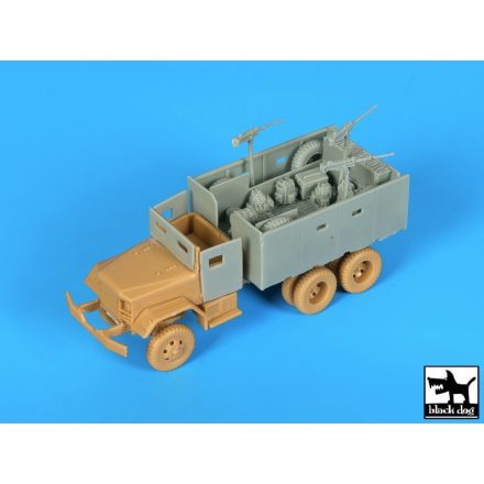 Black Dog M35 Gun Truck conversion set for Academy