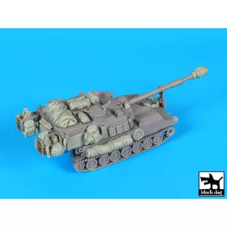   Black Dog M109 A6 Paladin accessories set for Riich models – járműmakett-kiegészítő