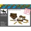 Black Dog King Tiger ammo crate – járműmakett-kiegészítő
