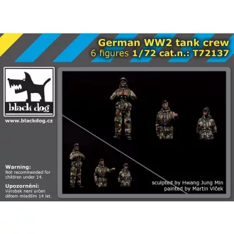 Black Dog German WW2 tank crew – figurakészlet