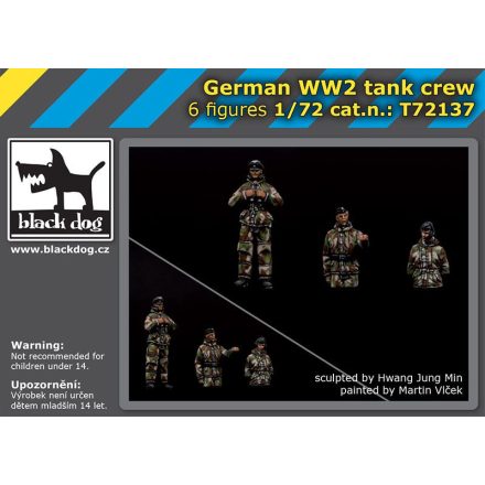 Black Dog German WW2 tank crew