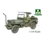 Takom 1/4-ton 4×4 G503 MB Utility Truck makett
