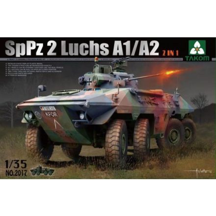 Takom Bundeswehr SpPz 2 Luchs A1/A2 2 in 1 makett