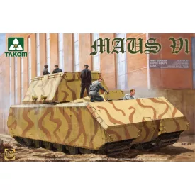 Takom German Super Heavy Tank Maus V1 makett