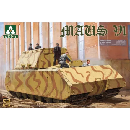 Takom German Super Heavy Tank Maus V1 makett