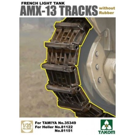 Takom AMX-13 tracks without Rubber