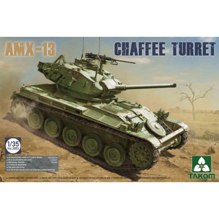 Takom French Light Tank AMX-13 Chaffe Turret makett