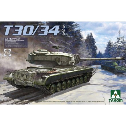 Takom U.S. Heavy Tank T30/34 makett