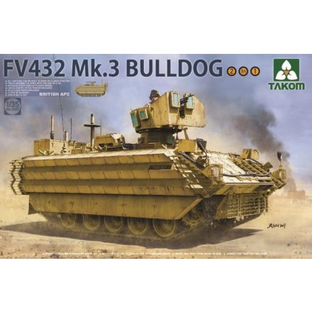 Takom British APC FV432 Mk 3 Bulldog  makett