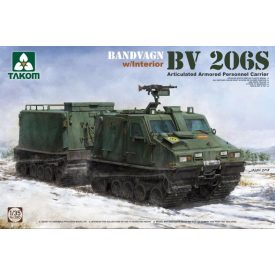   Takom Bandvagn BV 206S Articulated Armored Personnel Carrier makett