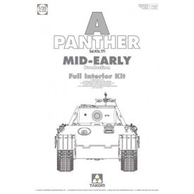 Takom SdKfz 171 Panther Ausf. A Mid-Early w/int. makett