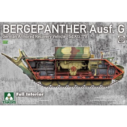 Takom Bergepanther Ausf.G - full Interior makett