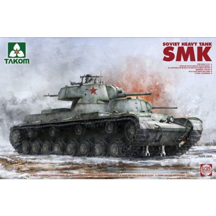 Takom Soviet Heavy Tank SMK makett