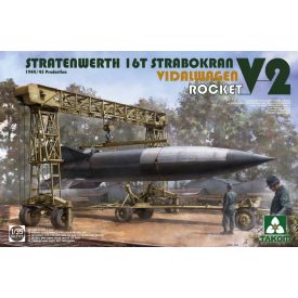   Takom Stratenwerth 16T Strabokran Vidalwagen V2 Rocket makett