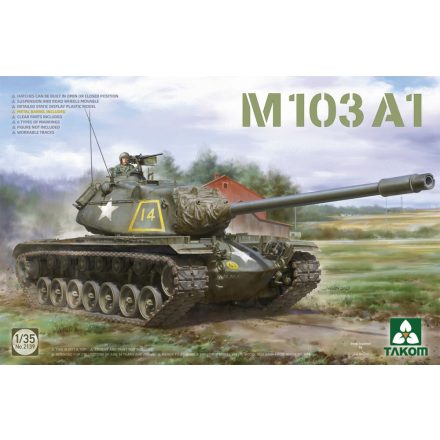 Takom M103A1 makett