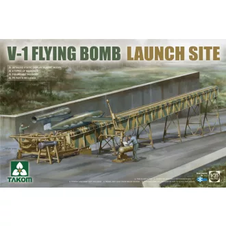 Takom - V-1 Flying Bomb Launch Site dioráma készlet