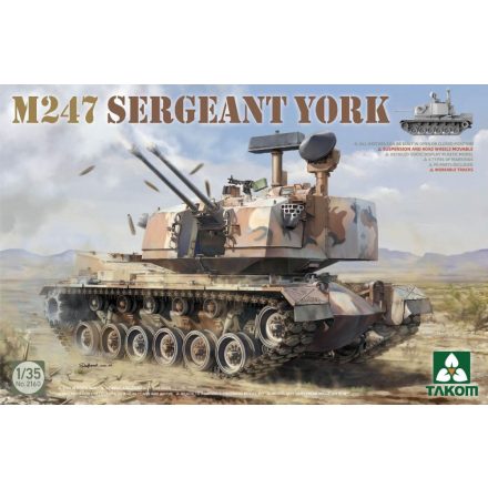 Takom M247 Sergeant York makett