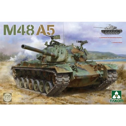 Takom M48A5 makett