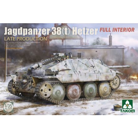 Takom Jagdpanzer 38(t) Hetzer Late Production Full Interior makett
