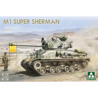 Takom - M1 Super Sherman harcjármű makett