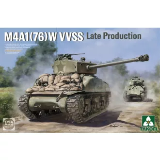 Takom - M4A1(76w) VVSS Late Production harcjármű makett