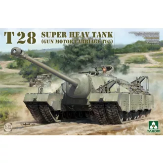 Takom T28 Super Heavy Tank (Gun Motor Carriage T95) makett