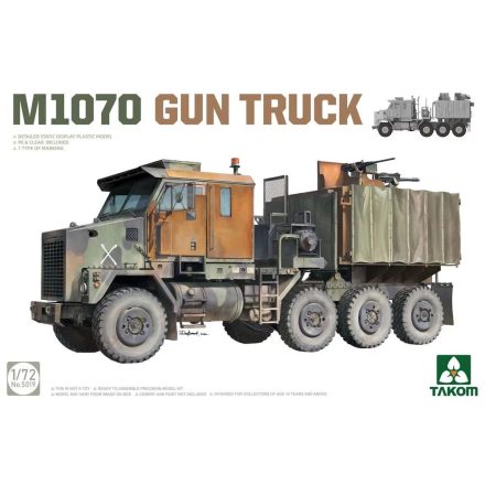 Takom M1070 Gun Truck makett