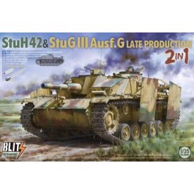   Takom StuH 42 & StuG III Ausf. G Late Production 2 in 1 makett